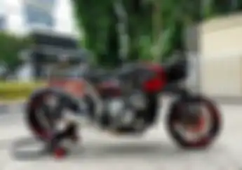 Ardi Bakrie Suami Nia Ramadhani Doyan Modifikasi, Yamaha R6 Disulap Jadi Cafe Racer