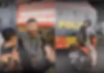 Paspampres Pakai Honda Vario Kena Penyekatan PPKM Darurat, Adu Mulut Hampir Baku Hantam