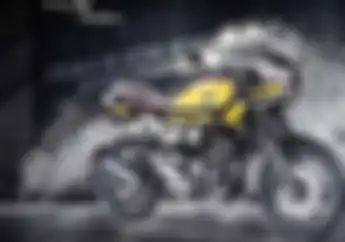 Wuih, Saudara XSR 155 Mesin Byson Tampil  Bergaya Cafe Racer, Bakal Rilis?