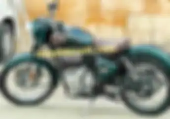 Bocor Motor Baru Royal Enfield 350 cc, Pakai Jok Single Seat