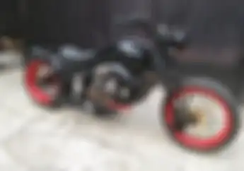 Melawan Kodrat, Ninja 150 RR 2-Tak Kena Modifikasi Ala Old School Dragster