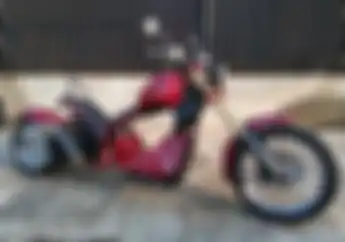 Gokil Bro, Modifikasi Chopper Matic Ini Pakai Basis Honda Vario 110 