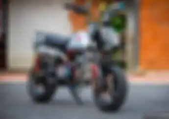 Modifikasi Honda Monkey, Mesin Bengkak Jadi 170 cc Bertabur Part Kelas Atas
