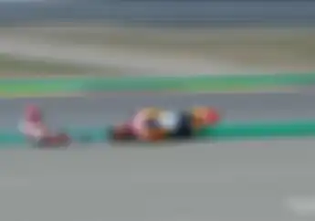 Motornya Sampai Hancur di FP2 MotoGP Aragon 2021, Begini Kondisi Marc Marquez
