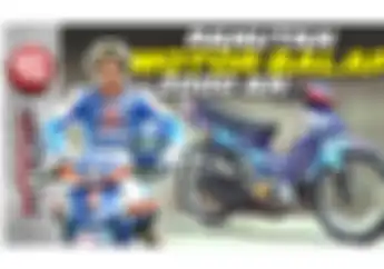 Nostalgia Yamaha F1ZR Inter Biru CMS, Underbone 2-Tak Terkeren Di Zamannya