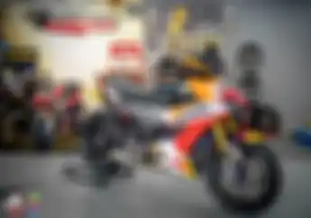 Totalitas Modifikasi Honda Winner X, Livery Marc Marquez Plus Pakai Turbo dan Kaki-Kaki Moge