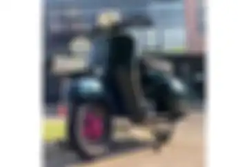 Modifikasi Motor Vespa Super, Rombak Kaki-kaki Siapkan Budget Segini