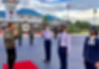 Presiden Jokowi Tiba di Sirkuit Mandalika Untuk Peresmian, Langsung Jajal Lintasan Naik Motor Ini