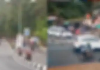 Viral Video Pemotor Geber Knalpot Brong Bikin Warga Ngamuk, Polisi Langsung Turun Tangan