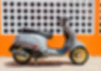 Tampil Hedon, Modifikasi Vespa Sprint 150 Bertabur Part Mewah Bikin Melongo