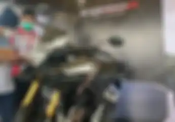 Baru Saja Dilaunching, Honda CB150X Sudah Mejeng di Sirkuit Mandalika