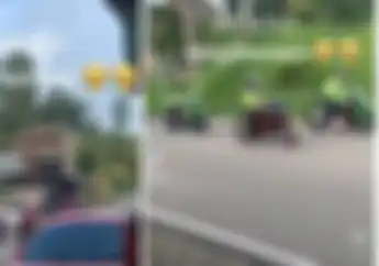 Viral, Video Rombongan Polisi Naik Motor Sport Pakai Knalpot Brong Ala Ngabers, Ini Faktanya