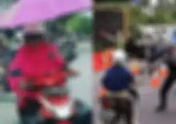 Perayaan Hari Ibu, Intip 5 Kelakuan Emak-emak Pakai Motor Bikin Ketawa Sampai Elus Dada