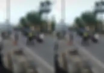 Viral Video Driver Ojol Paling Nekat 2021, Rombongan Presiden Malah Diterobos