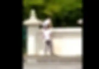 Viral Video Bule Lompat Pagar Masuk Candi Prambanan, Diminta Tiket Masuk Malah Unjukin Tiket Parkir Motor