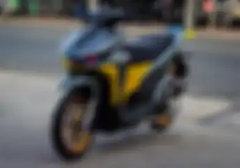 Modifikasi Honda Vario 150 Penuh Aksesoris Mahal, Kaki-kaki Tampil Mentereng