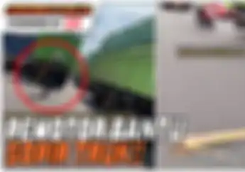 Video Pemotor Honda Vario Taruh Batang Pisang Di Tengah Jalan Di Kudus Jadi Viral