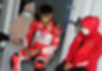 Terungkap, Ini Tujuan Gubernur Jawa Timur Datangi Mario Aji Saat Latihan di Sirkuit Mandalika