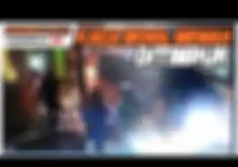 Video Pelaku Balap Liar Timpuk Kaca Mobil Mewah, Gara-gara Gak Terima Aksi Balapan Liar Diterobos