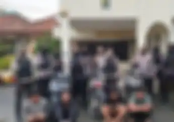 Empat Anggota Geng Motor Diringkus Polisi, Ternyata Sering Begal Motor Modal Celurit dan Pedang