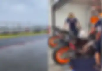 Sirkuit Mandalika Mendung, Motor Balap Marc Marquez dan Pol Espargaro Terpantau Lagi 'Dipanasin'