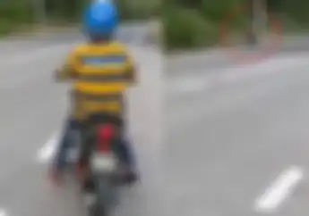 Video Pemotor Sok Mulai Balapan di Jalan Raya, Endingnya Malah Bikin Kaget