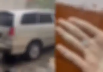 Cerita Pemotor Terkena Hujan Es di Surabaya, Kayak Ada Batu Krikil