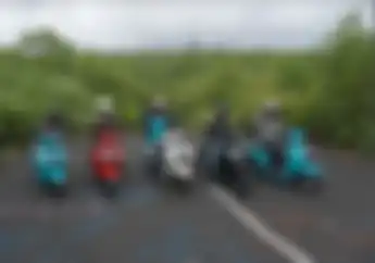 Tunjukan Performa, Yamaha Fazzio Taklukan Tanjakan Curam di Bali