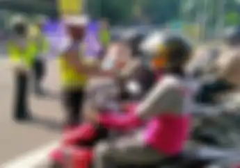 Polisi Incar Logo 3 Huruf di Helm Saat Razia Operasi Keselamatan Jaya 2022, Jangan Dipakai Kalau Janggal