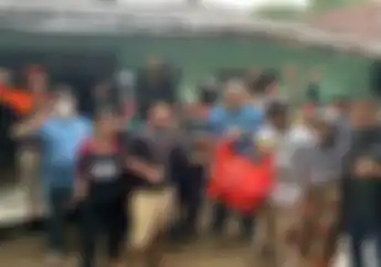 Mantap, Komunitas Motor Lanang Banten Gelar Giat Sosial Bantu Korban Banjir Serang