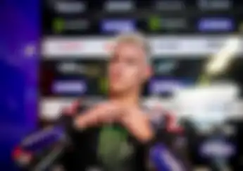Juara Dunia MotoGP 2021 Fabio Quartararo Kehabisan Kata-Kata Di MotoGP Qatar 2022, Ini Gara-garanya
