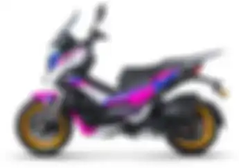 Motor Baru Lawan Honda ADV150 Muncul, Grafis Warna Mencolok Pas Untuk Ladies Bikers