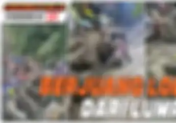 Video Ribuan Rider Motor Trail Terjebak Lumpur di Trek Off Road