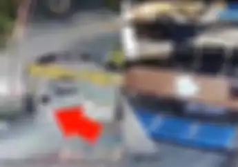 Video Pemotor Wanita Nekat Tabrak Kantor Polisi di Pematang Siantar