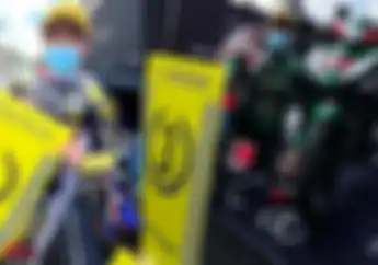 Keren, Dua Pembalap Indonesia Wahyu Aji dan Yordan Badaru Raih Podium UB150 ARRC Thailand