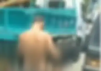 Terungkap, Video Viral Polisi Naik Motor Tanpa Busana Di Bali, Ternyata Pernah Masuk RSJ 2 Kali
