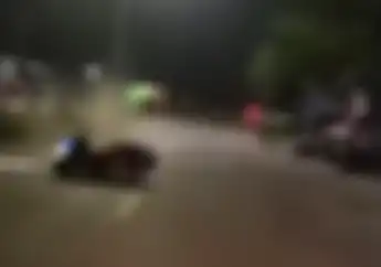 Video Balap Liar di Samarinda, Pemotor Meninggal Dunia Tabrak Pembatas Jalan