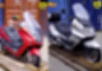 Lelang Motor Yamaha Majesty dan Aprilia Atlantic, Skutik Bongsor Langka Buka Harga Segini