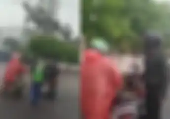 Video Diduga Oknum Polisi Berkata Kasar Saat Memberhentikan Ojol