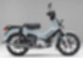 Meluncur Motor Baru ala Honda C70 Desain Bebek Trail Mesin Injeksi 110 cc Harganya yang Bikin Kaget
