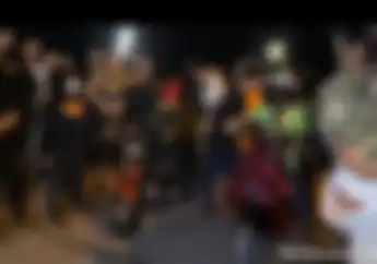 Video Diduga Polisi Intel Tangkap Pelaku Balap Liar di Makassar, Penonton Auto Kocar-kacir
