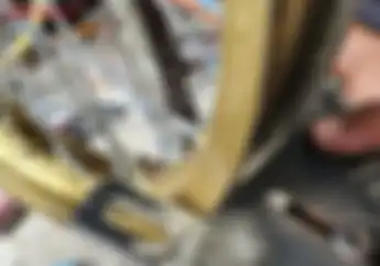 Hati-hati Bikers, Kurangnya Tekanan Angin Ban Bisa Bikin Pelek Peyang