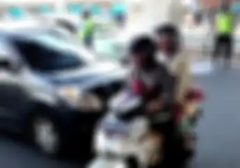 Waduh, Puluhan Motor Pemudik Hampir Masuk Jalan Tol Cileunyi, Diduga Perkara Kelelahan