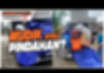 Video Pemudik Bawa Motor Tapi Motornya Dinaiikin Ke Bagasi Mobil