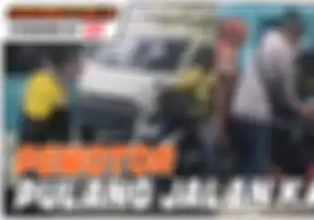 Video Motor Yamaha Mio Ditarik Paksa Debt Collector Saat liburan Lebaran, Suami Istri Pemilik Motor Pulang Jalan Kaki