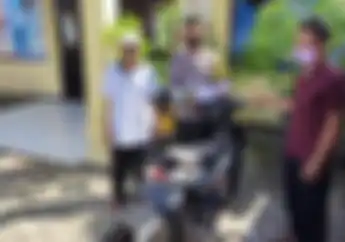 Bikin Geleng-geleng Kepala, Kelakuan Maling Curi Motor Yamaha Vega R Lalu Ditaruh di Tengah Makam