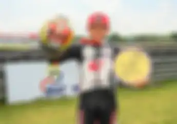 Pembalap Indonesia Decksa Almer Diarak Keliling Ciamis Usai Juara Thailand Talent Cup 2022 Putaran 2