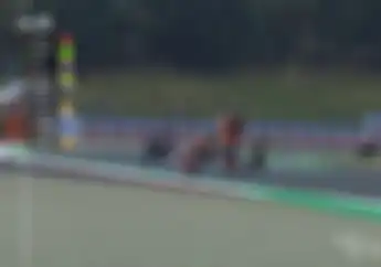 Breaking News, Marc Marquez Crash di Kualifikasi MotoGP Italia 2022, Motor Sampai Terbakar