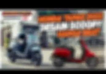 Video Motor Terbaru Bergaya Skutik Retro Imut, Honda Tapas 2022