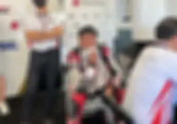 Terjatuh di Moto3 Catalunya 2022, Begini Kondisi Pembalap Indonesia Mario Aji
